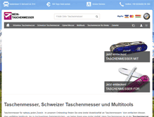 Tablet Screenshot of mein-taschenmesser.de